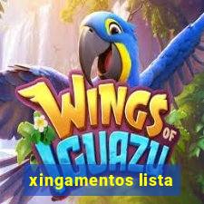 xingamentos lista